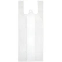 Papstar Starpak 200 Hemdchen-Tragetaschen, HDPE weiss