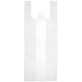Papstar Starpak 200 Hemdchen-Tragetaschen, HDPE weiss