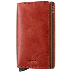 Secrid Kreditkartenetui Slimwallet vintage orange