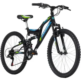 KS-Cycling KS Cycling Kinder-Mountainbike 24'' Zodiac RH 38 cm - Schwarz