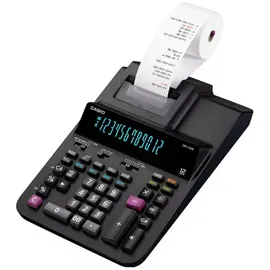 Casio Druckender Tischrechner Schwarz