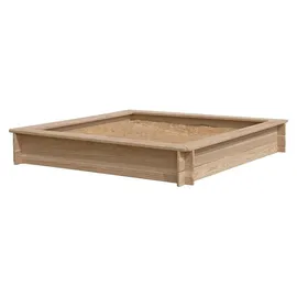 Gartenpirat Holzsandkasten Werner 150 × 150 cm unbehandelt