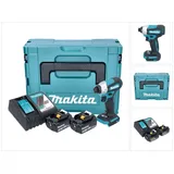 Makita Bohrmaschine + Akkuschrauber, ZAKRĘTARKA UDAR.18V 140Nm 2x3,0Ah DTD157RFJ