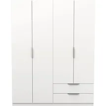 Demeyere Drehtürenschrank Ghost 157,3 x 203 x 51,1 cm Weiß