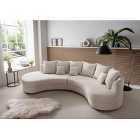 INOSIGN Ecksofa »Limoncello L-Form«, ergonomische Form, beige