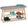 Relaxdays Mateo 90 x 28 x 48 cm braun / natur