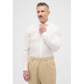 Eterna SUPER SLIM Cover Shirt in beige unifarben, beige, 44