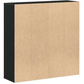 vidaXL Bücherregal 98 x 29 x 97,5 cm Schwarz