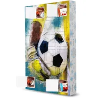 artboxONE Adventskalender mit Produkten von Kinder® Torhüter-Fußball-Kunst Adventskalender Sport