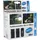 Unitec Funkfernschalterset Outdoor 2 Steckdosen + 1 Fernbedienung Schwarz