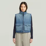 G-Star 8721136008785 2-Pkt Padded Zip Vest wmn - S