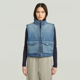 G-Star 8721136008785 2-Pkt Padded Zip Vest wmn - S