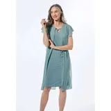 GOLDNER Abendkleid Grün 46