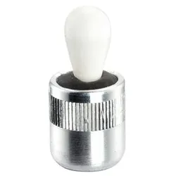 Seitendruckstück, glatt, mit Abdichtung - INCH/leichte Federkraft | d1=7/16 Zoll / d2=0,236 Zoll / Federkraft=~ 9 lb | 2B150.0165