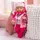 Bayer Puppenkleidung Winterjacke Pink/Grau (42-46 cm)