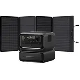 ECOFLOW RIVER 3 Max Tragbare Powerstation & 160 W Solarpanel, 572 Wh LFP Batterie