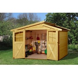 Weka Gartenhaus 323 2,99 x 1,94 m lasiert