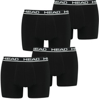 HEAD Herren Boxershort Basic Boxer 4er 6er 8er Multipack in XL Schwarz 005