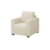 bobb Sessel Lisa de Luxe Boxspringpolsterung 85 x 90 x 93 cm Creme