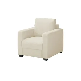 bobb Sessel Lisa de Luxe Boxspringpolsterung 85 x 90 x 93 cm Creme