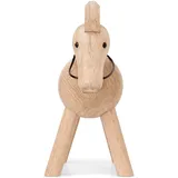 Kay Bojesen Pferd Figuren 14 cm Holzfiguren Weihnachtsdekoration, Holz hell