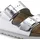 Birkenstock Arizona Weichbettung Naturleder schmal metallic silver 37