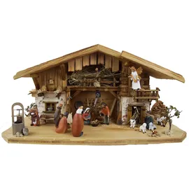 krippenursel Festliche Weihnachtskrippe Aicha inkl. Figurensatz ETA 2