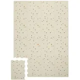 3 Sprouts EVA-Schaumstoff-Puzzlematte/Terrazzo/Creme