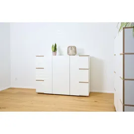 Tojo Mehrzweckschrank TOJO "stau", weiß, B:150cm H:110cm T:40cm, MDF, Schränke, Mehrzweckschrank