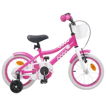 vidaXL Kinderfahrrad 14 Zoll rosa
