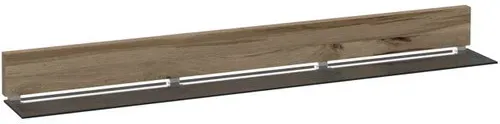 Voglauer Wandbord Valpin mit Glasablage