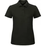 B & C B&C: Ladies` Piqué Polo Shirt ID.001 Women PWI11, Größe:XS;Farbe:Black - XS