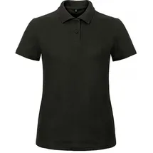 B & C B&C: Ladies` Piqué Polo Shirt ID.001 Women PWI11, Größe:XS;Farbe:Black - XS