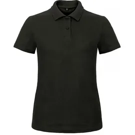 B & C B&C: Ladies` Piqué Polo Shirt ID.001 Women PWI11, Größe:XS;Farbe:Black - XS