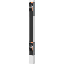 LEDVANCE Office Line Quader 1-flg. 112 cm schwarz Aluminium