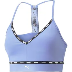 PUMA Damen Top Low Impact Puma Strong Str, ELEKTRO PURPLE, S