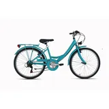 Dacapo Kinderfahrrad 24 Zoll RH 36 cm grau/grün