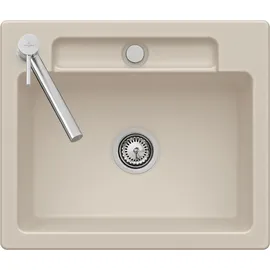 Villeroy & Boch Siluet 60 S crema + Handbetätigung