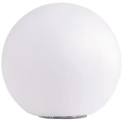 LED Solar-Kugel Boule, 4.000K, Ø20cm, Tag-/ Nachtsensor, IP44, weiß
