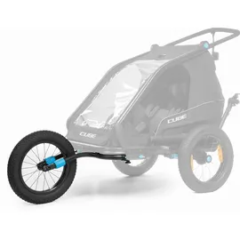 Cube Fat Wheel Jogger Kit schwarz