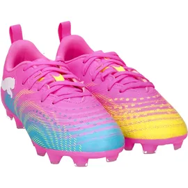 Puma Future 9 Play AG/FG Kinder Poison Pink/Sun Stream/Bright Aqua 29