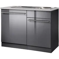 WIHO KÜCHEN Spülenschrank »Chicago«, 110 cm breit, inkl. Tür/Sockel