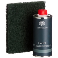 Lignocolor Hartöl - spezielles Holzöl zur Behandlung von Hölzern im Innen- & Außenbereich (250 ml, Natur transparent)