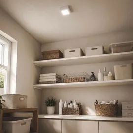 LEDKIA Deckenleuchte 6 Eckig Aluminium