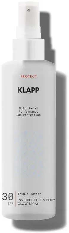 Klapp Triple Action Invisible Face & Body Glow Spray 30 SPF