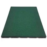 Floordirekt Fallschutzmatte - Rutschfester Gummi-Bodenschutz - Grün