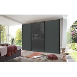 WIMEX Schwebetürenschrank Norderstedt 313 x 236 x 64 cm Grau