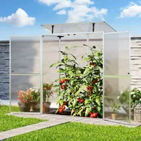 Gfp Tomatenhaus Alu Grau HKP 8 mm 1,07 m2