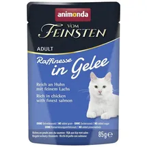 Animonda Vom Feinsten Raffinesse in Gelee Adult reich an Huhn mit Lachs 24 x 85 g