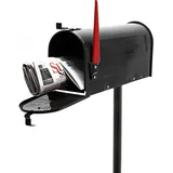 Wiltec US Mailbox schwarz